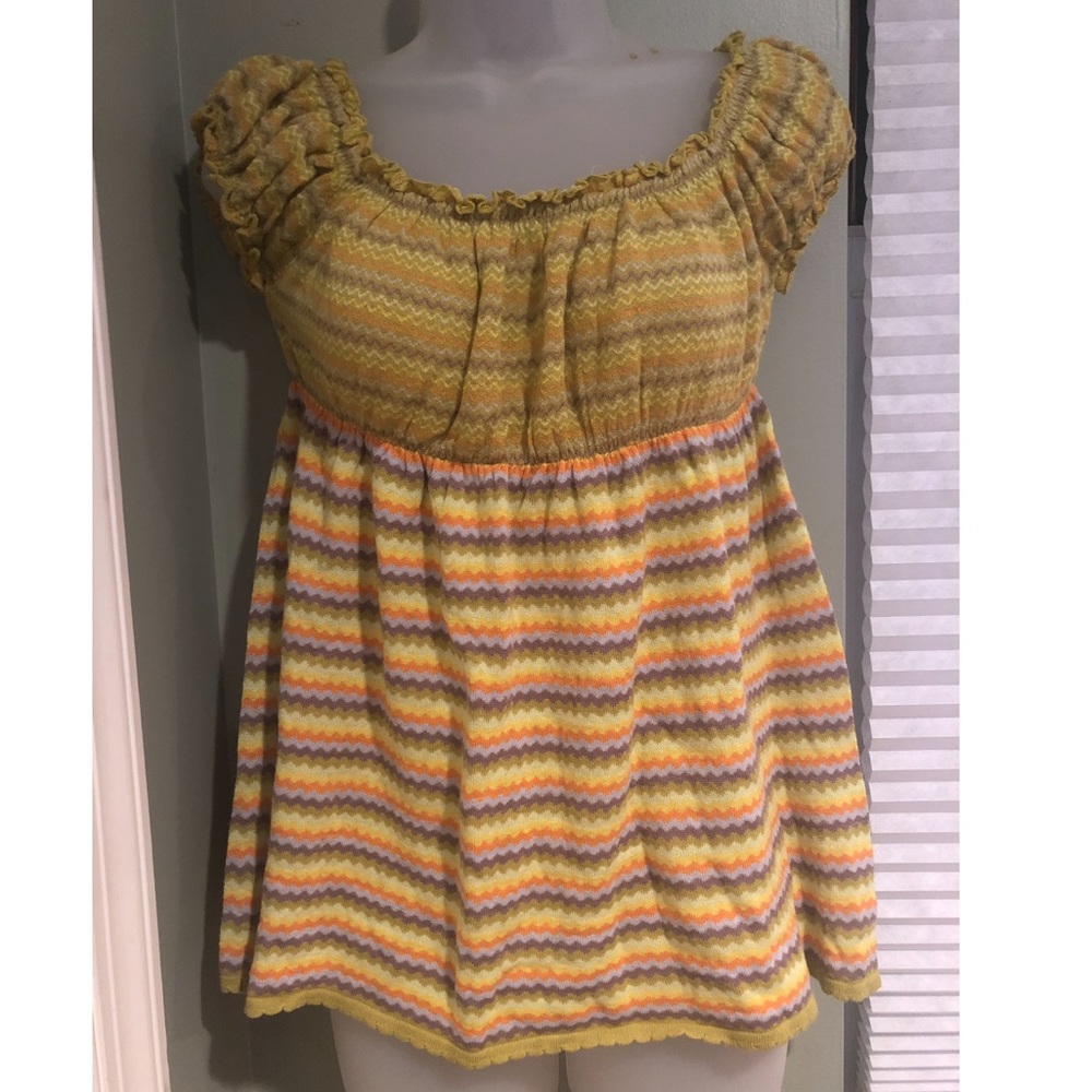 FREE PEOPLE bohemian 60’s hippy shirt